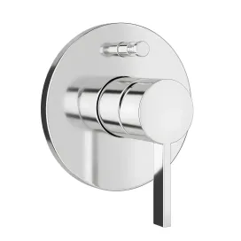Kartell concealed single lever bath mixer with diverter by laufen